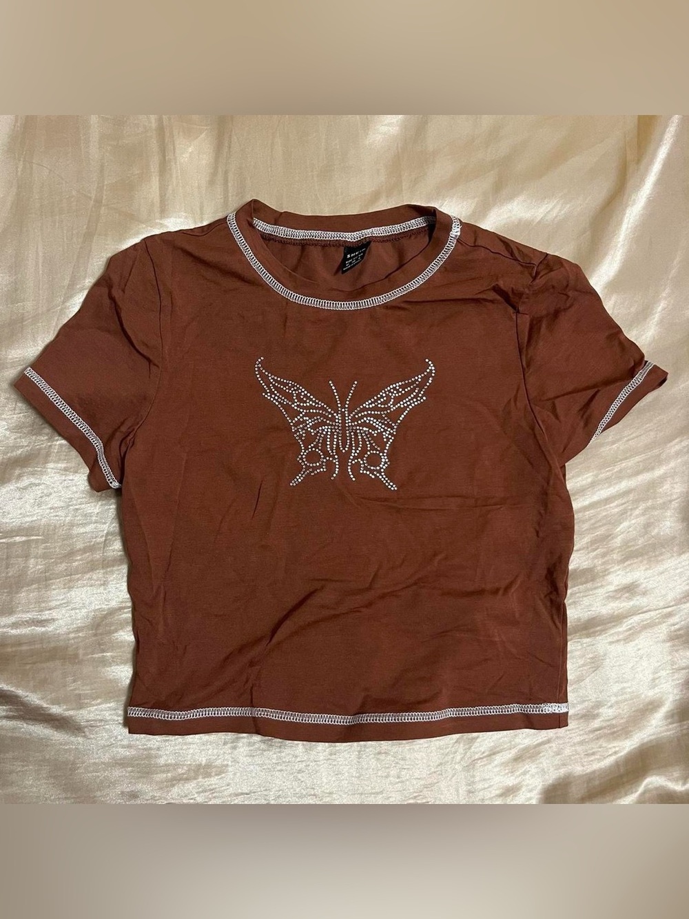 ੈ✩‧₊˚ SHEIN butterfly tee top